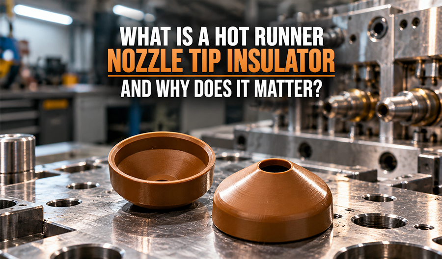 hot runner nozzle tip insulator